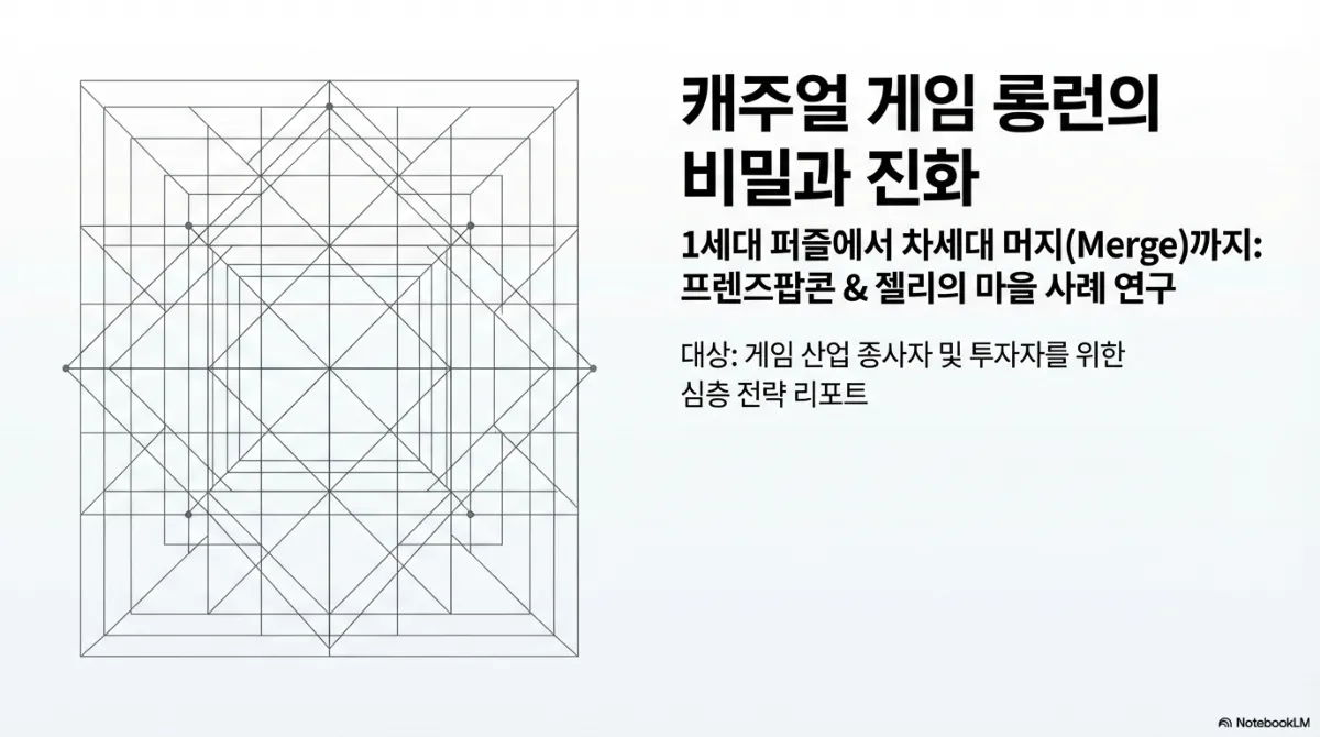 캐주얼 게임은 어떻게 몇 년을 버티는가 — 무과금 유저가 남는 구조 대표 이미지