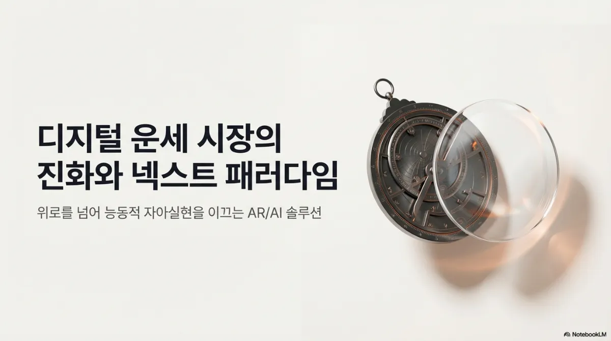 운세 앱은 왜 읽고 나면 끝나는가 — 위로에서 행동으로 넘어가는 설계 대표 이미지