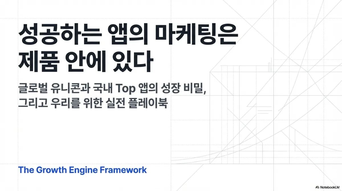 광고를 늘리기 전에 볼 것 — 제품 안에서 시작하는 앱 마케팅 대표 이미지