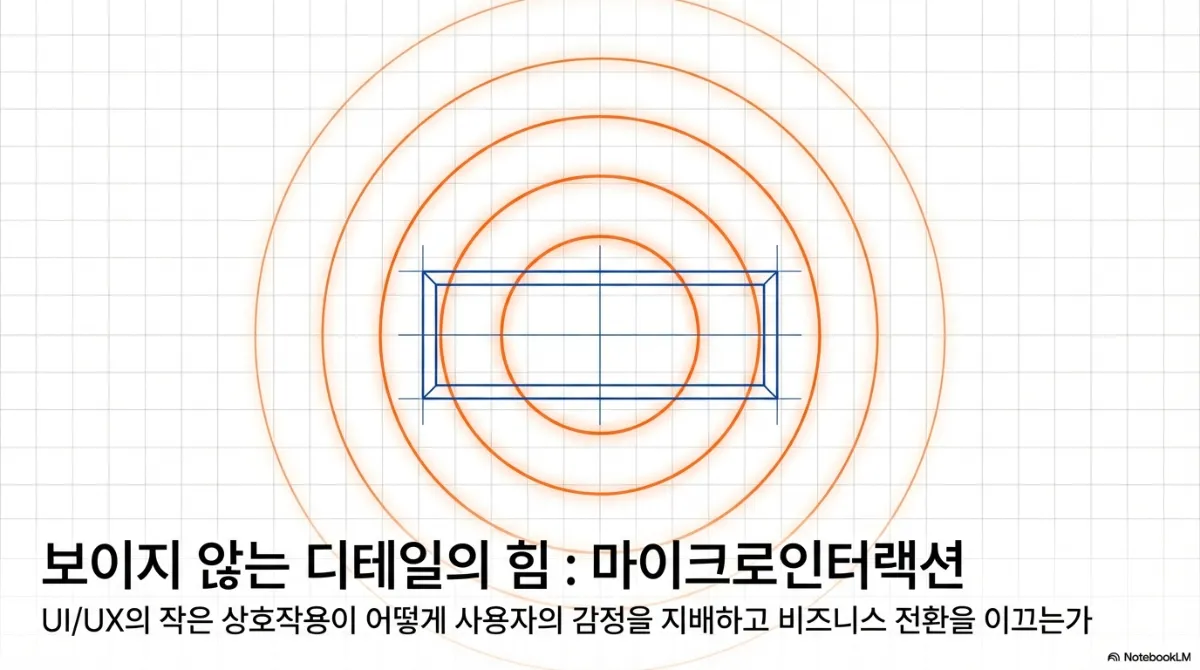버튼을 눌렀을 때 아무 일도 없으면 — 마이크로인터랙션이 체감 품질을 바꾼다 대표 이미지