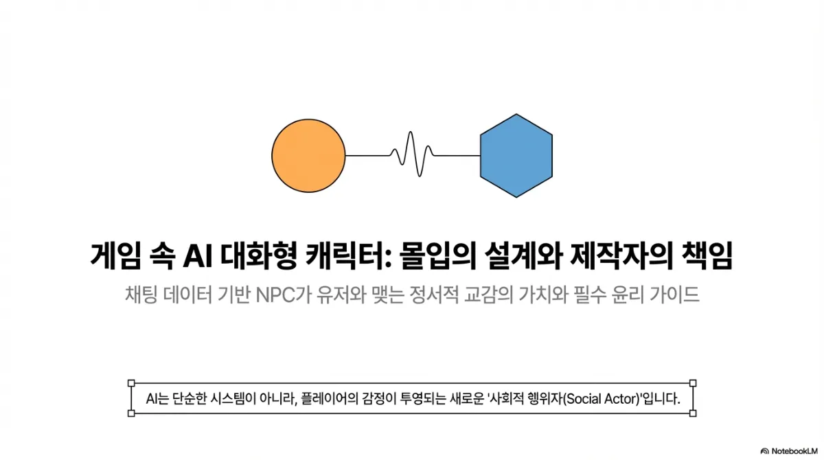 AI 캐릭터에게 마음을 여는 유저를 어디까지 책임질 것인가 대표 이미지