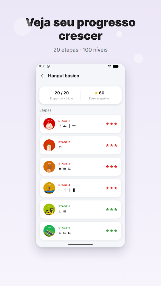 Aprenda Coreano - Hangul 6
