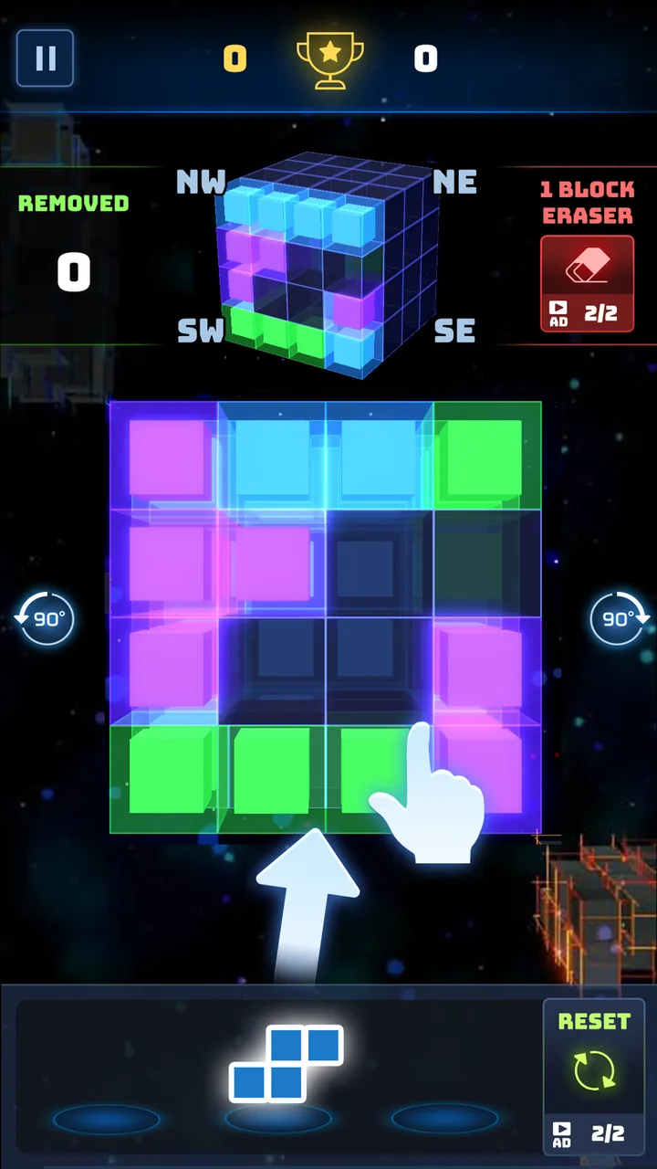 Cubrix - Block Puzzle 3D 화면 2